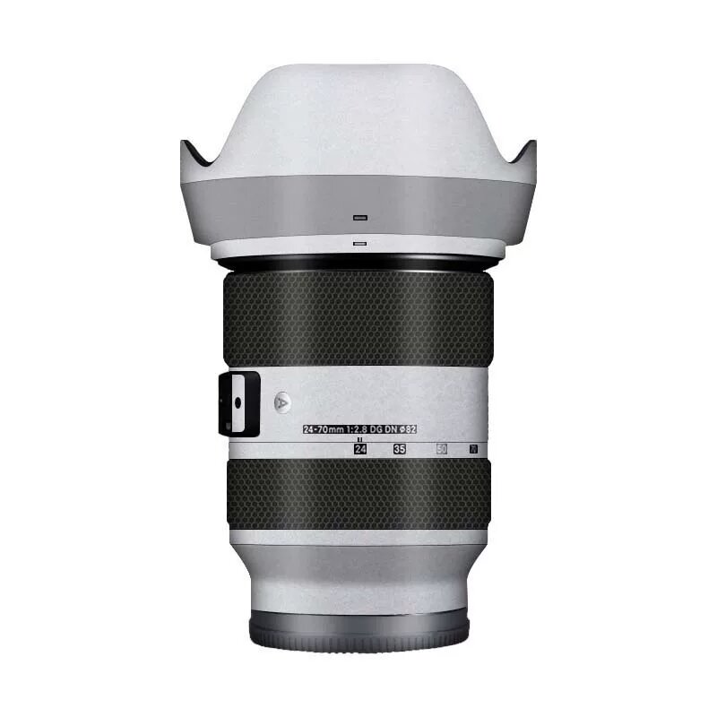 Meru защитная пленка для объектива Sigma 24-70mm f/2.8 DG DN Art, подходит для Sony E/Canon EF, узор воина серебристый,