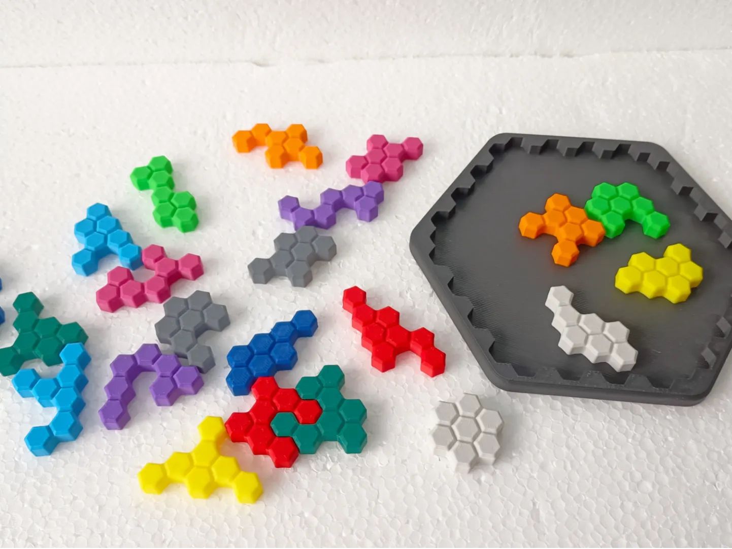 3D-пазл сборный геометрический, PLA, 3D-печать, арт. PZ-PUZ-MW-1201879