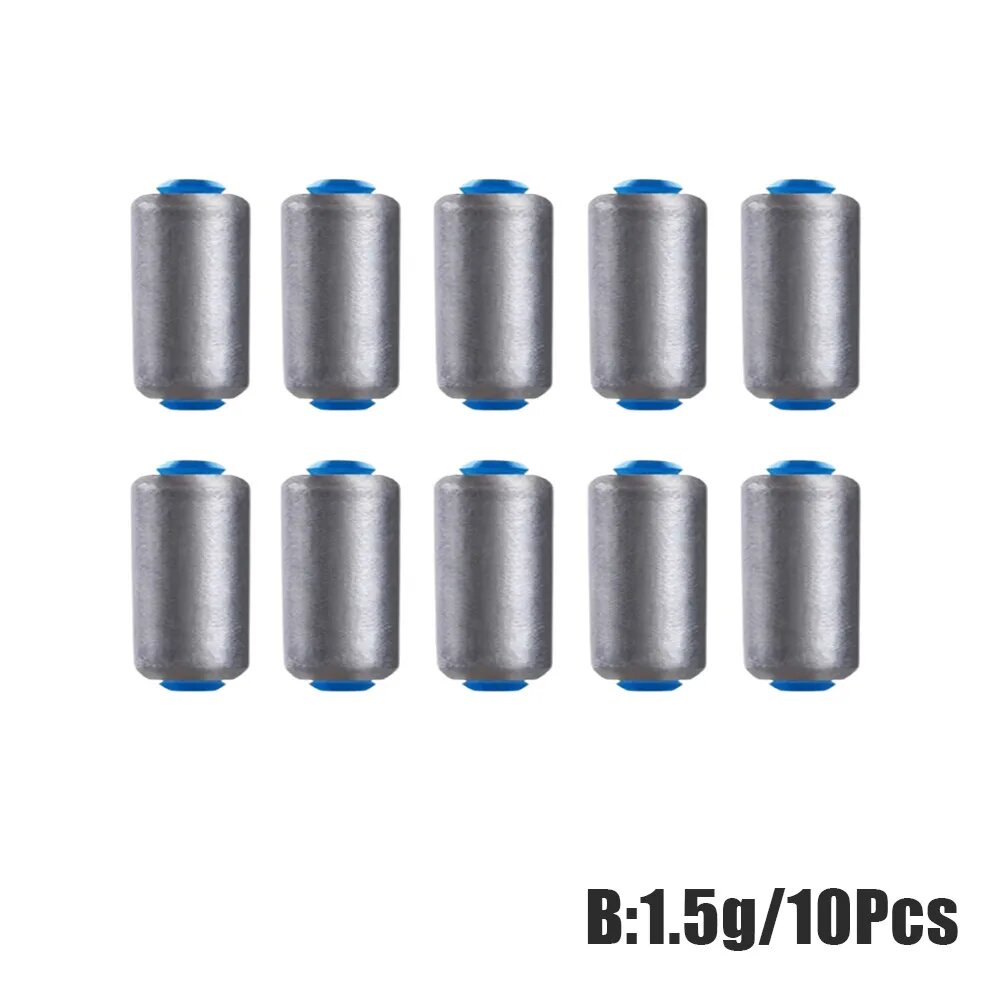 Свинцовые грузики для рыбалки 10 шт, 1.5g
