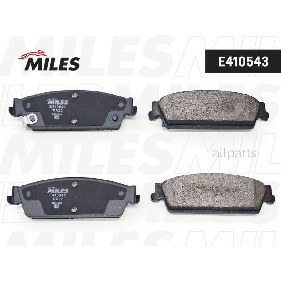 MILES E410543 Колодки тормозные CADILLAC ESCALADE/CHEVROLET TAHOE 06- задние
