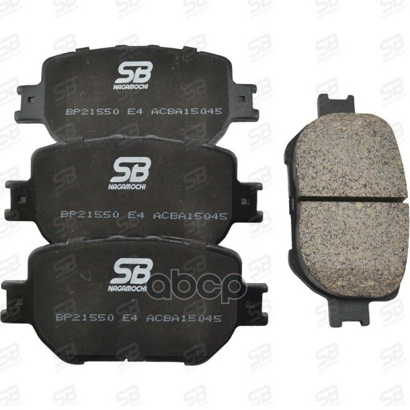 Колодки тормозные дисковые передние SB Nagamochi арт. BP21550