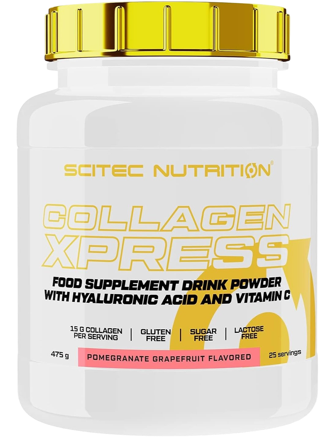 Коллаген гидролизованный Scitec Nutrition Collagen Xpress 475 г, Гранат - грейпфрут