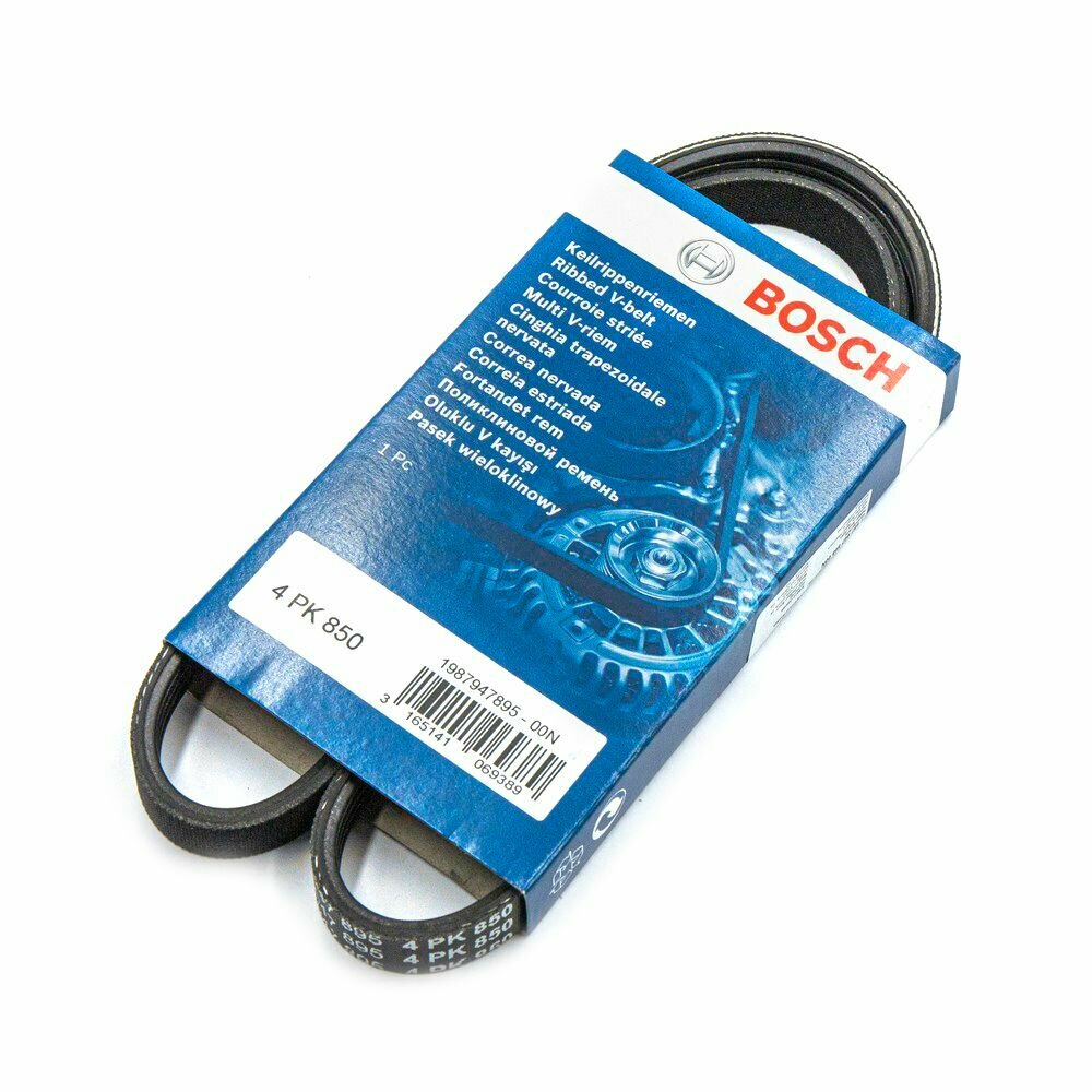 Ремень поликлиновый 4PK850 BOSCH 1 987 947 895