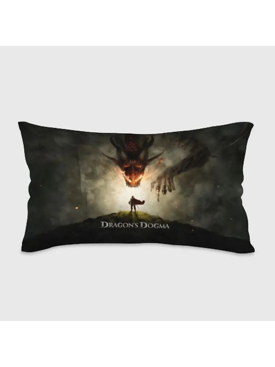 Рыцарь и дракон Dragon's dogma Подушка