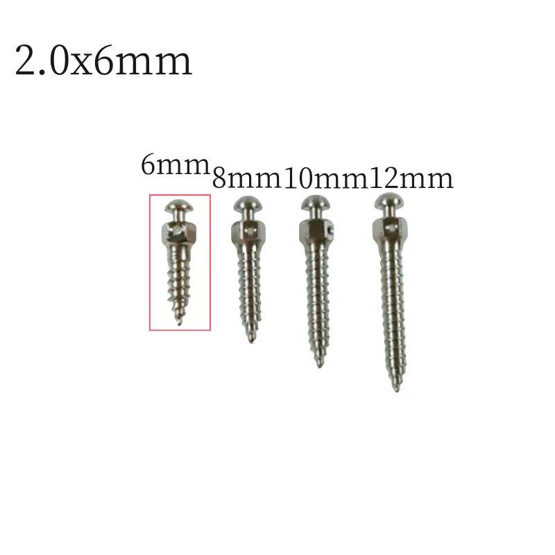 Ортодонтический микровинты ACMEDENT 2.0X6MM 10pcs