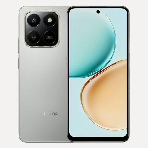 Изображение товара Смартфон HONOR X7d 6/128GB серебристый 5109BXJR