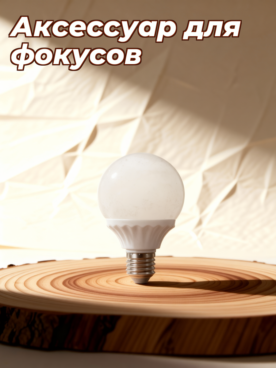 Светящаяся Лампочка Для Веселых Приколов И Выступлений 12.00X8.50X8.00Cm