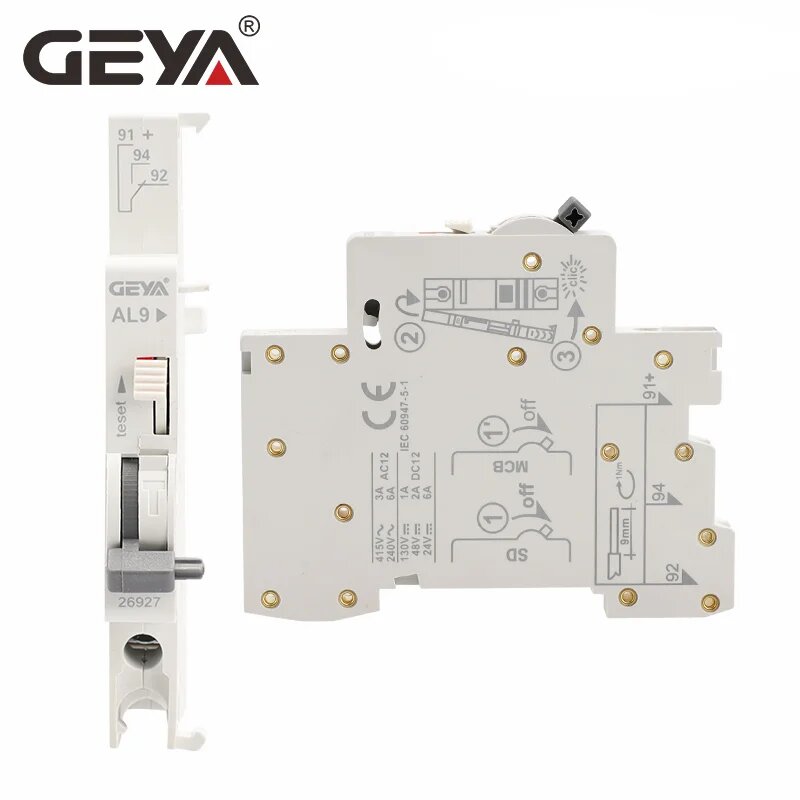 Вспомогательный контакт GEYA GYM9 1A-63A AU9-OF Auxiliary