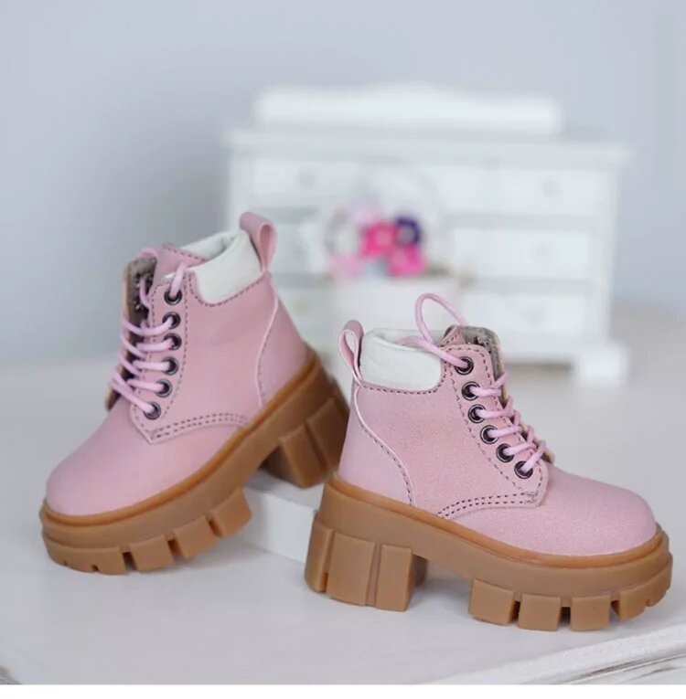 Обувь для кукол BJD 1/4 Doc Martens Розовый, Розовый
