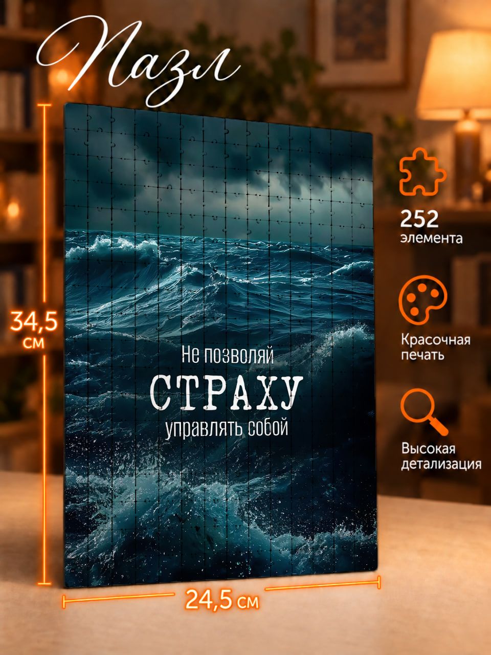 Пазлы 252 элементов Мотивация