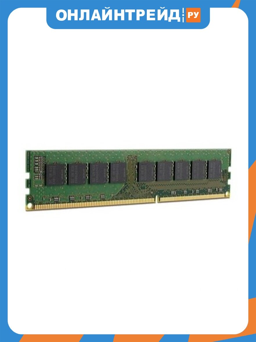 Оперативная память HP 8GB (1x8GB) Dual Rank x8 PC3-12800E (DDR3-1600) Unbuffered CAS-11 Memory Kit (669324-B21)