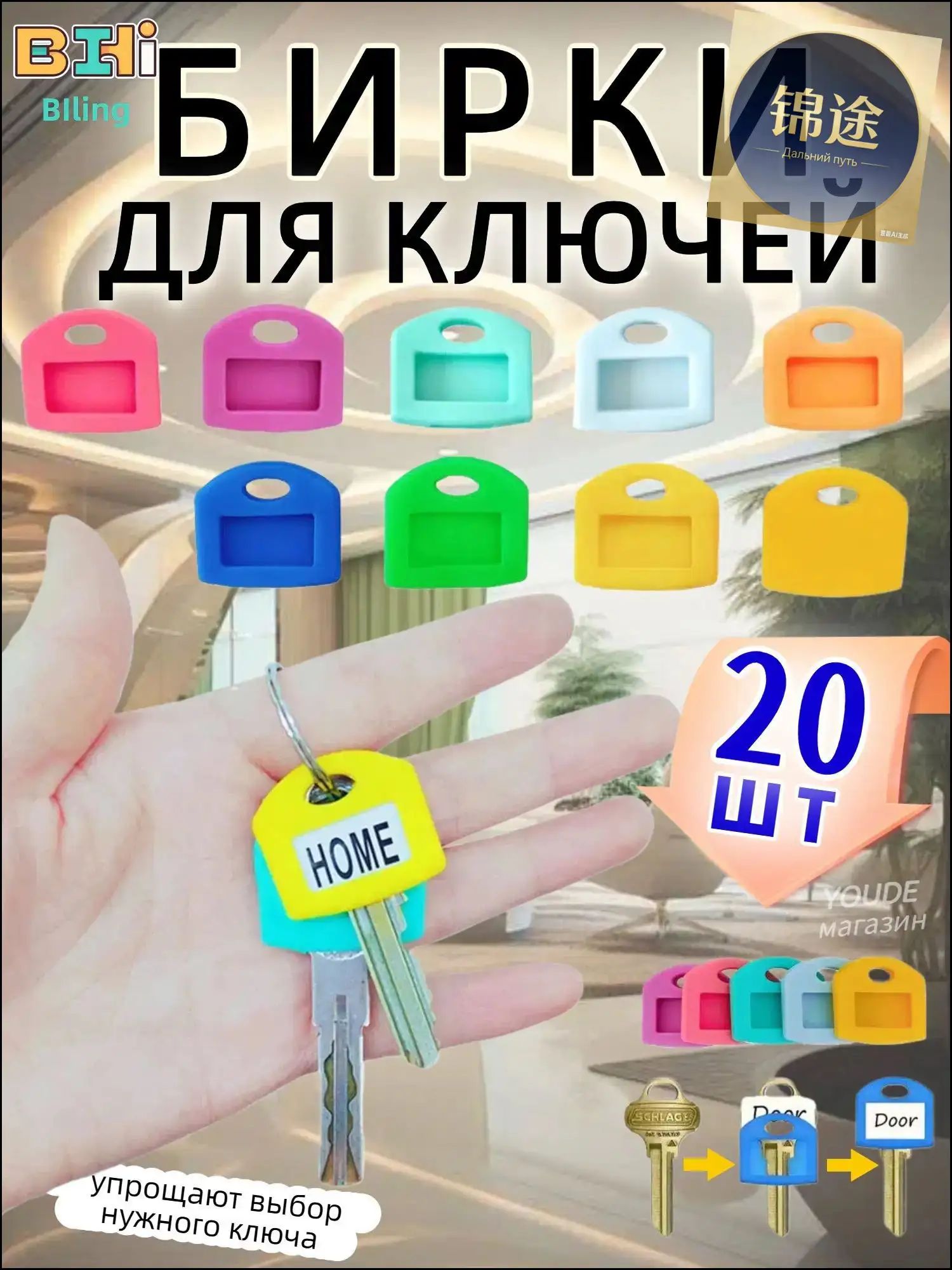 Бирка для ключей