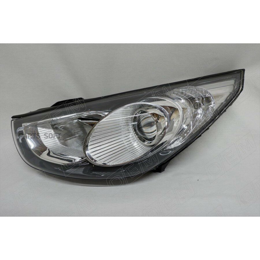 Фара левая Hyundai Ix35 2010-2014, без корректора от официального дистрибьютора, OEM, артикул OEM0019FL