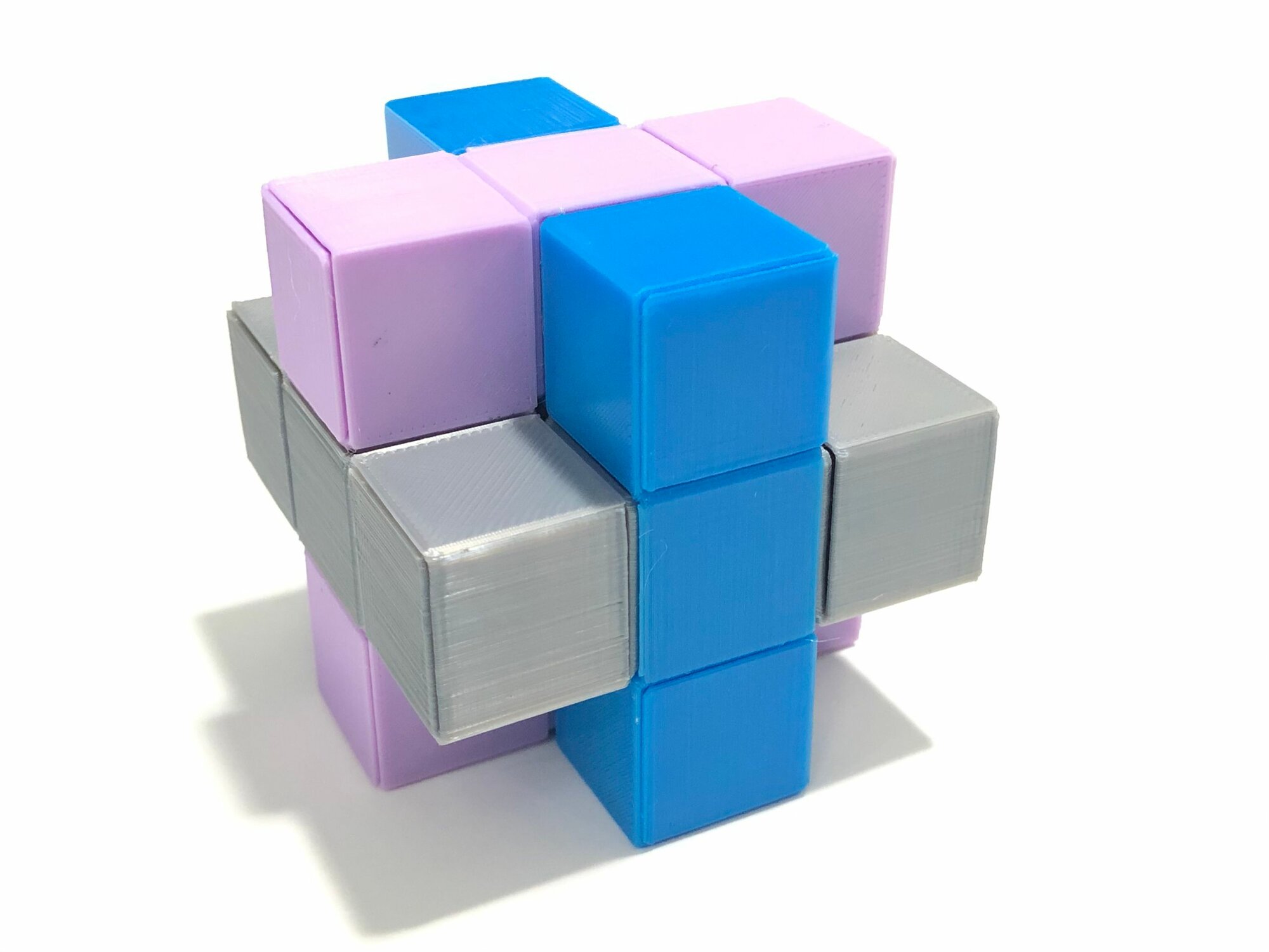 3D-пазл сборный геометрический, PLA, 3D-печать, арт. PZ-PUZ-TV-4230238