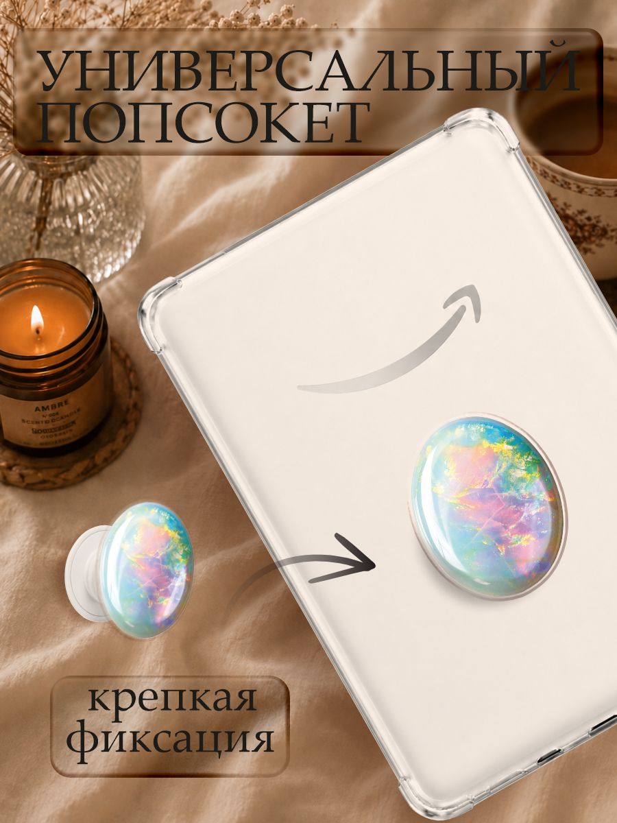 Попсокет опал, красивый камень