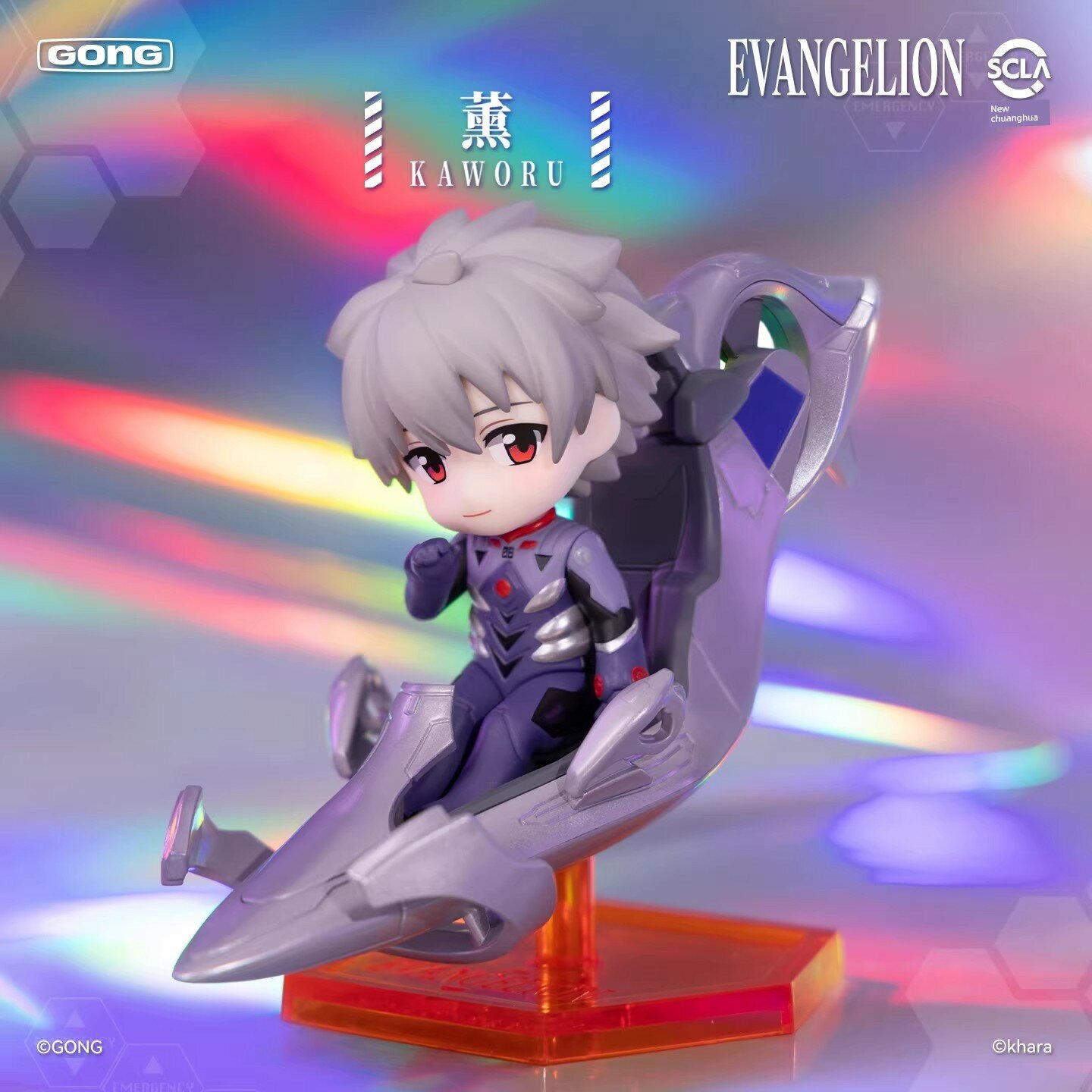 Фигурка Pop Mart Resonance Evangelion EVA Blind Box Пилоты Каори подтверждена