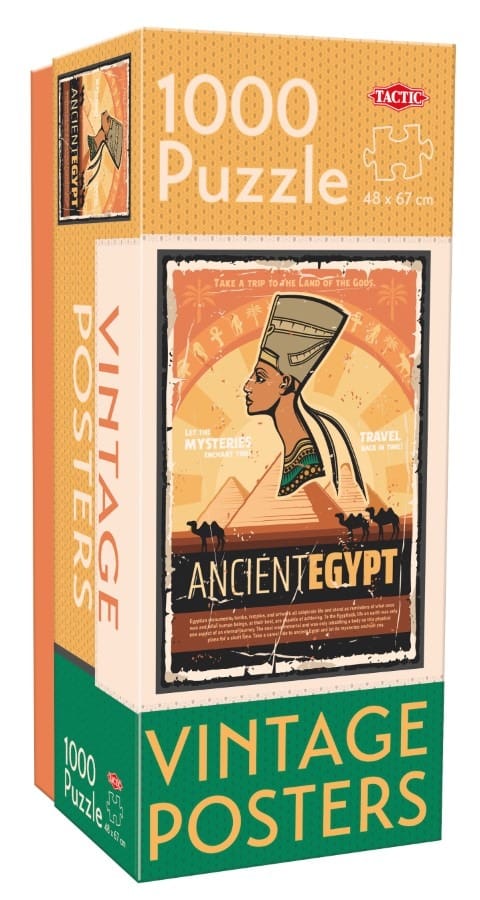 Пазл Tactic Vintage Ancient Egypt, 1000 элементов, 67x48 см