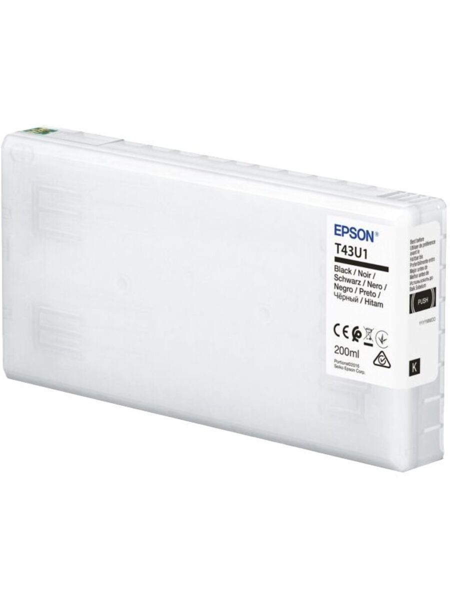 Картридж для струйного принтера EPSON T43U Black (C13T43U14N)