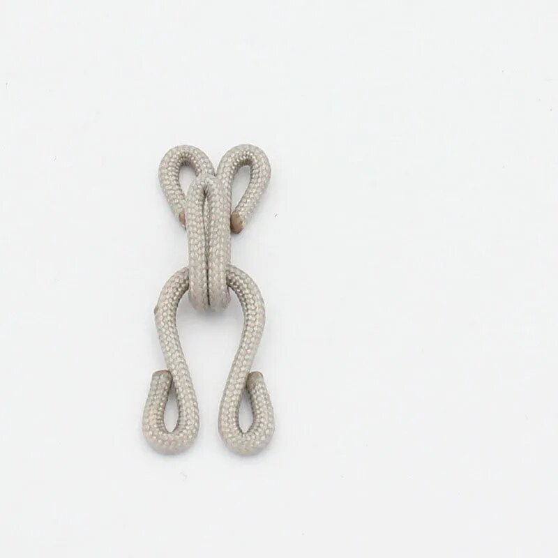 Металлические крючки-пуговицы для одежды Бежевый, 23mm 20pcs, light grey