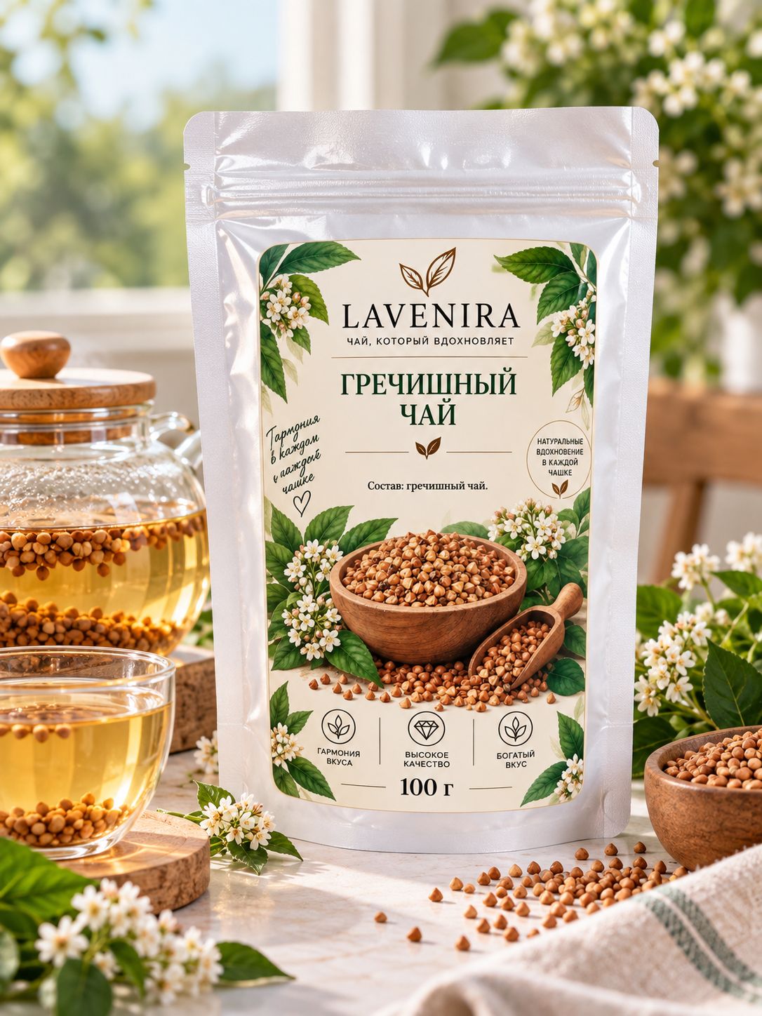 Чай гречишный LAVENIRA 100 г