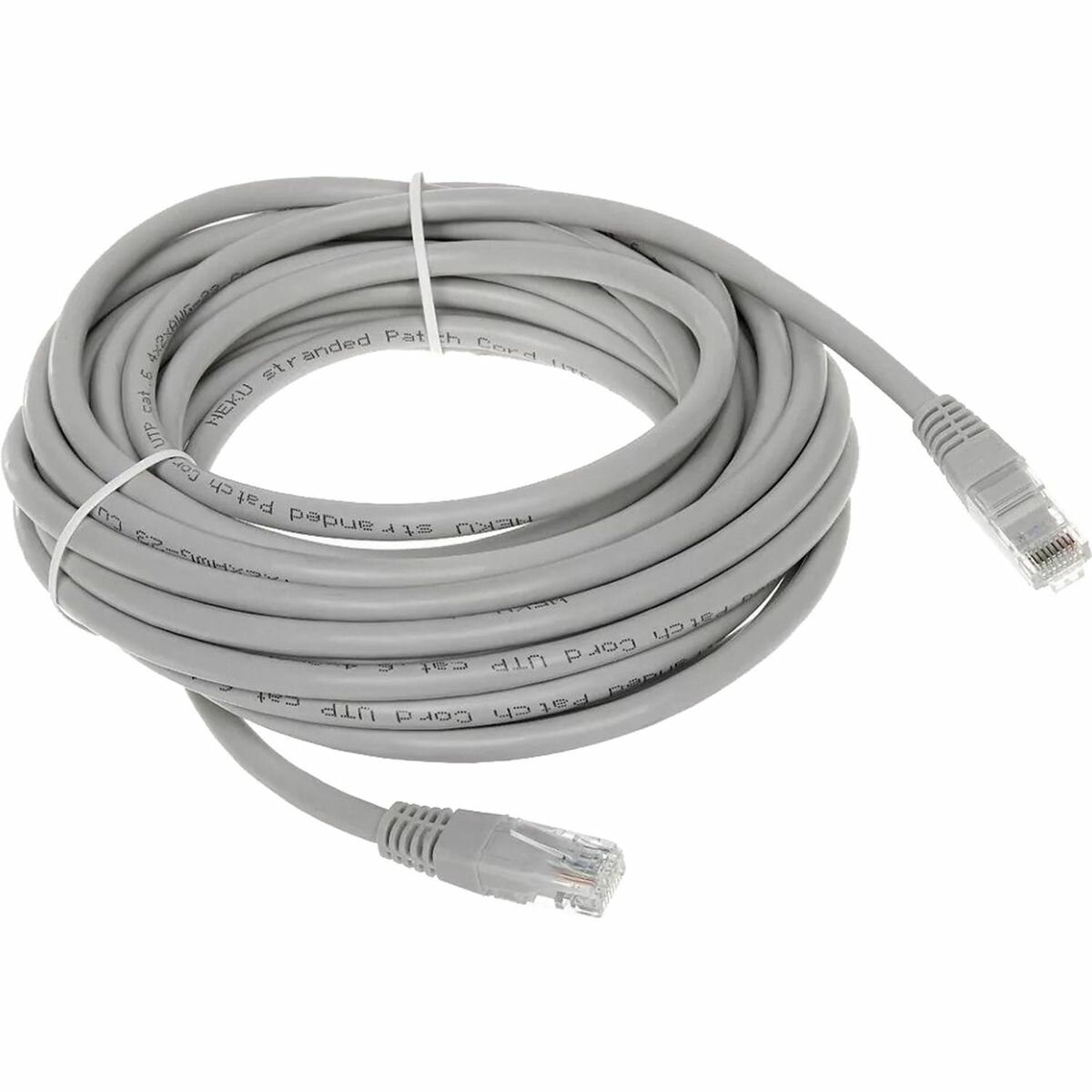 Патч-корд ExeGate FTP-RJ45-RJ45-C5e-CU-10M-GY, cat.5e, 10м