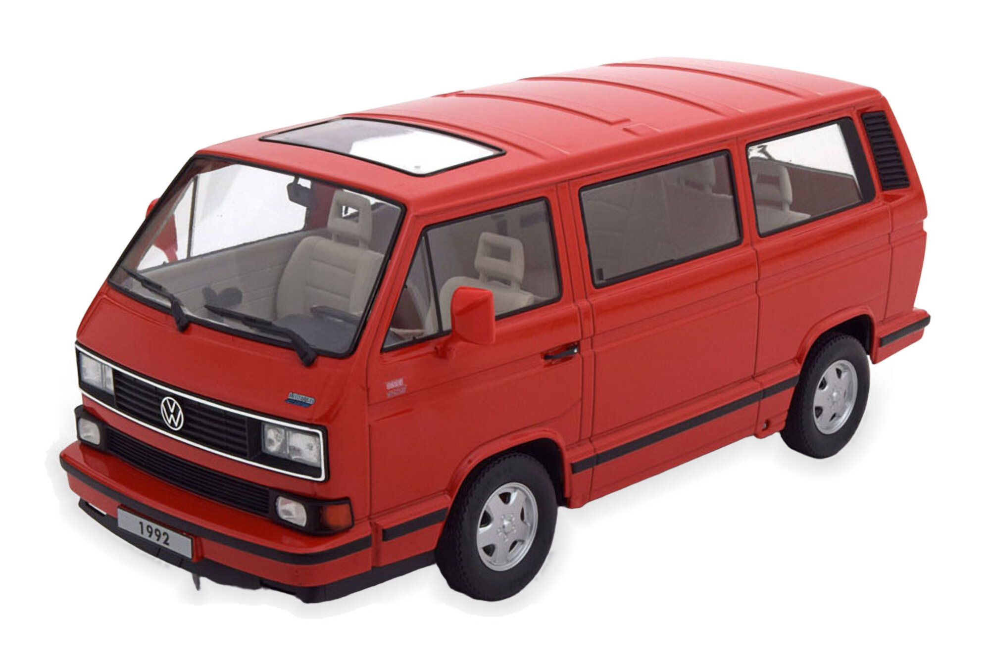 Модель коллекционная KK-SCALE Vw volkswagen bus T3 limited last edition 1992 red
