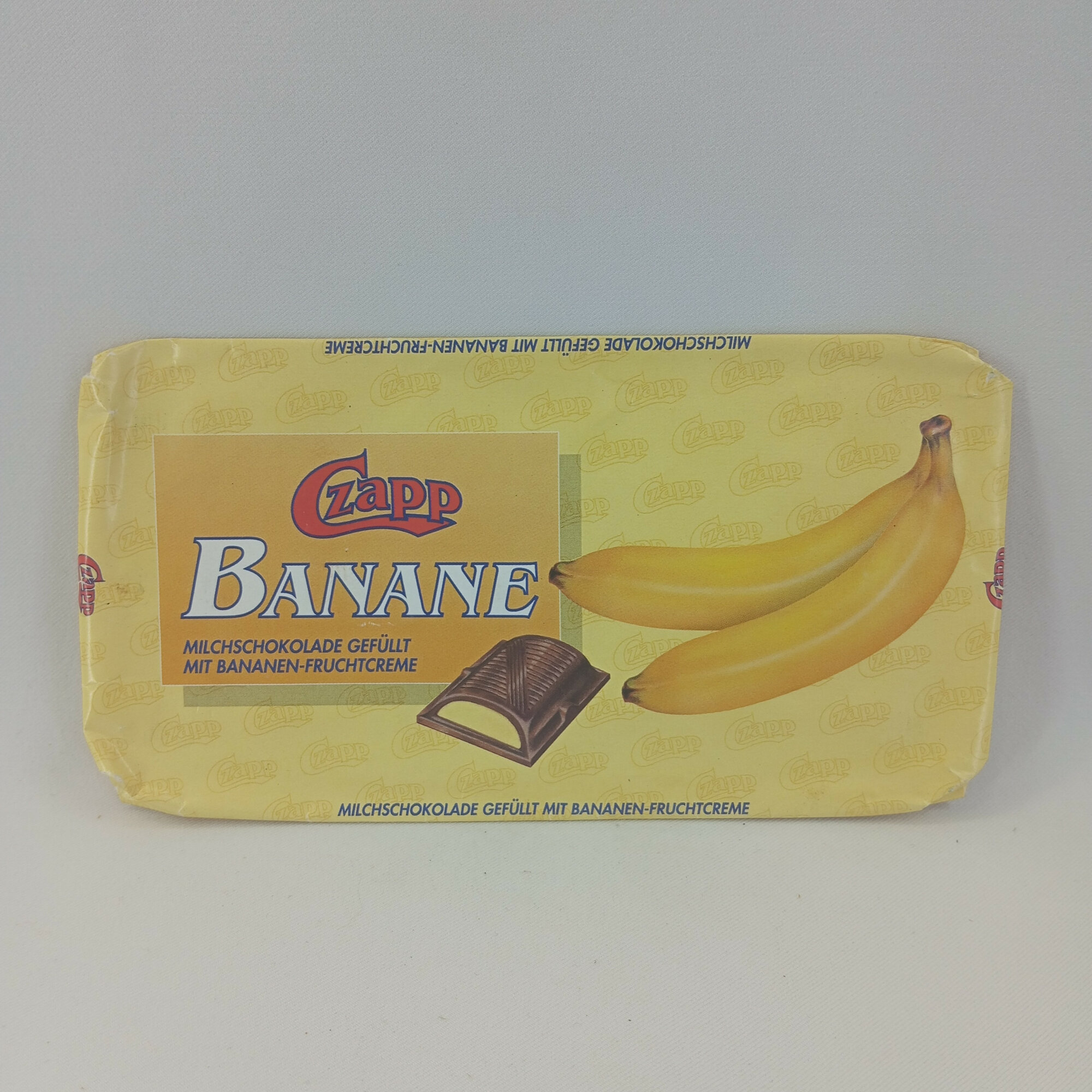 Обертка от шоколада винтажная, периода СССР. Zapp Banane, бумажная упаковка из Австрии