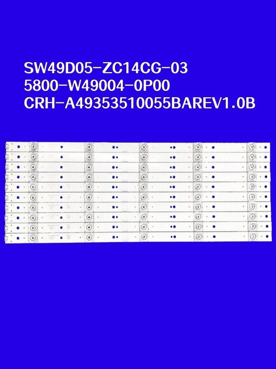 Подсветка для 49G6 SW49D05-ZC14CG-03 5800-W49004-0P00 CRH-A49353510055BAREV1.0B