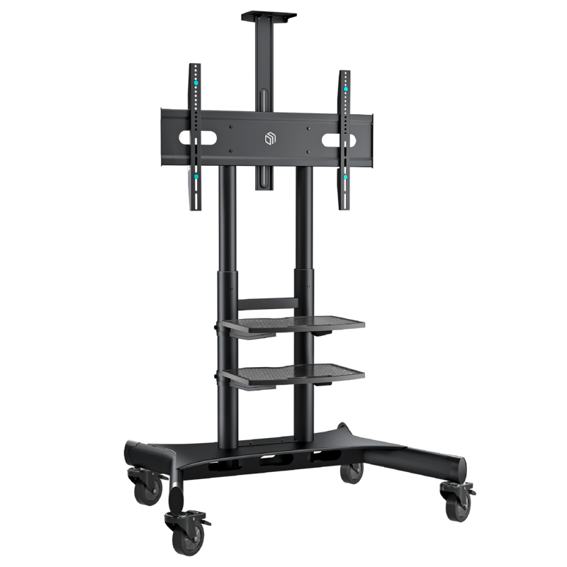 Мобильная стойка Onkron TS1881BLACK, крепление стойка, до 86 ″, нагрузка до 90.9 кг TS1881BLACK