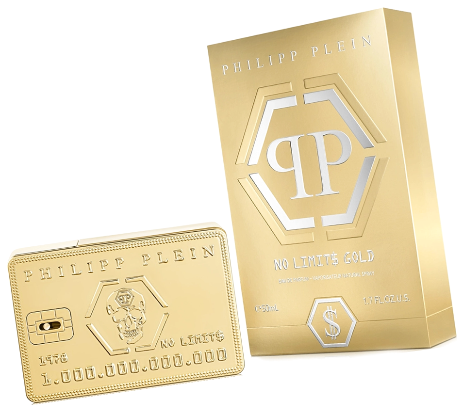 Вода парфюмерная унисекс Philipp Plein No Limits Gold 50 мл - Филип Плейн