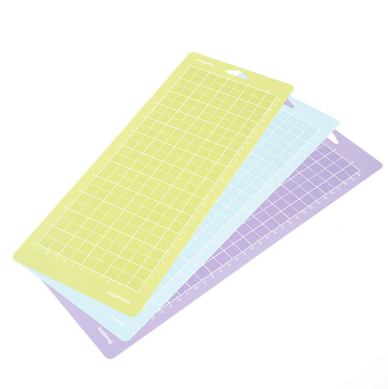 Смешанный коврик для резки Cricut 12x4.5 дюймов, PVC коврик для крафта, 30.48x11.43 см, 3 шт