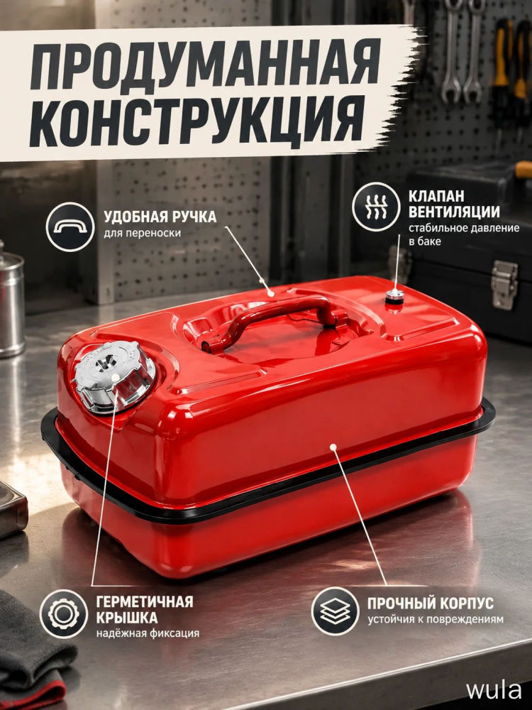 Канистра для ГСМ, 10.01 л