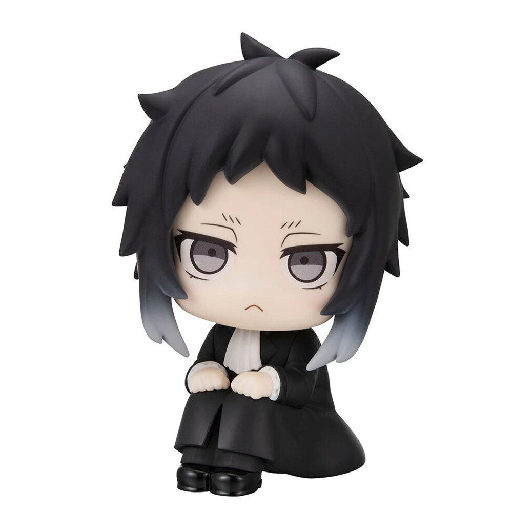 Фигурка Великий из бродячих псов Рюносукэ Акутагава/Bungo Stray Dogs Ryunosuke Akutagawa figure, Cute Q version BSD action figure Подарки для болельщиков (9см.1 шт) , игрушки, Коллекционная