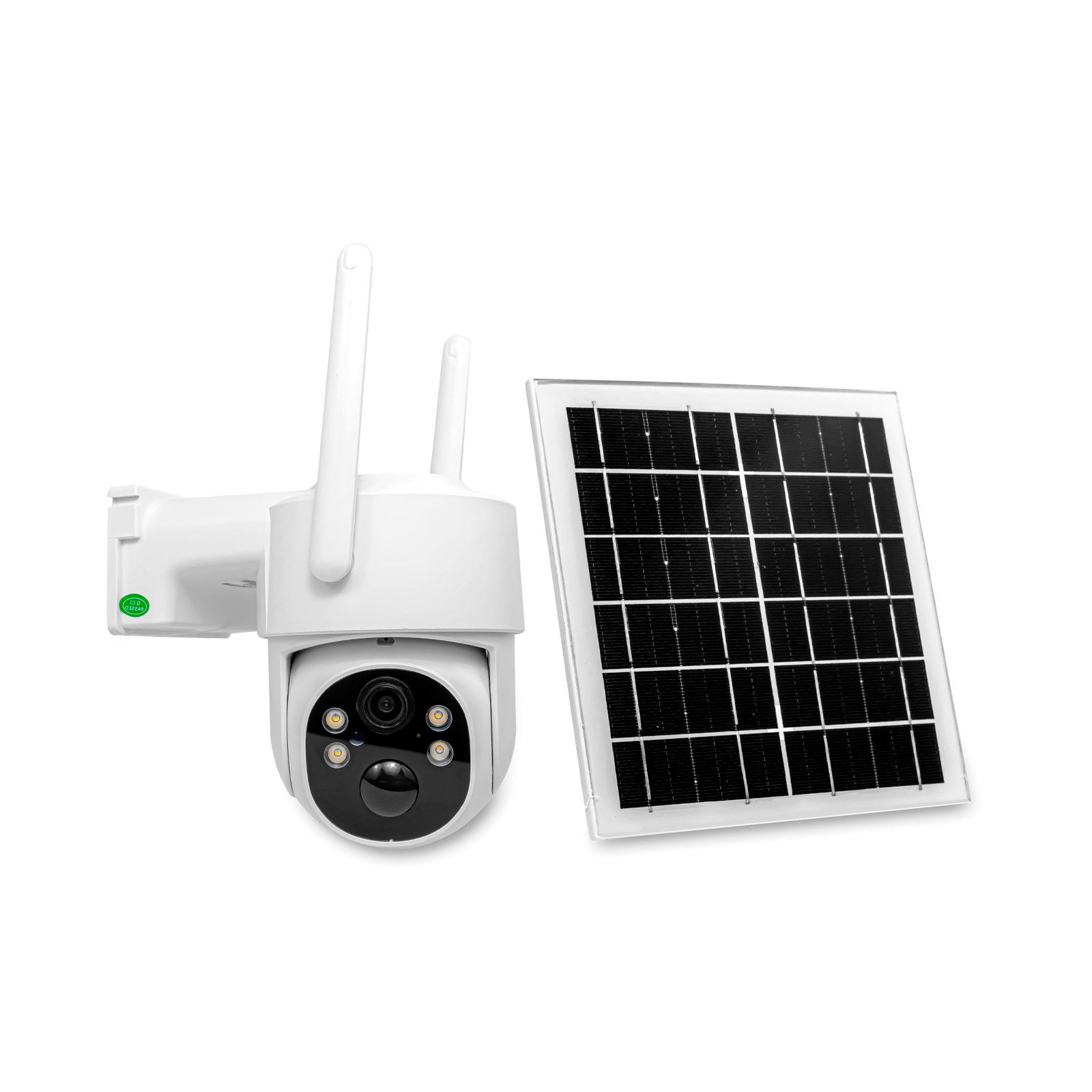 Уличная поворотная беспроводная 4G IP-камера 4MP SolarЛинК FC101.4MP:4G(128GB) (Y126280CS) с солнечной батареей и большим аккумулятором, с записью на SD карту.