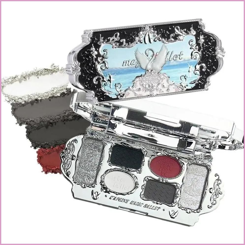 Палитра теней для век Flower Knows Swan Ballet Six Color, Артикул: 5576477258