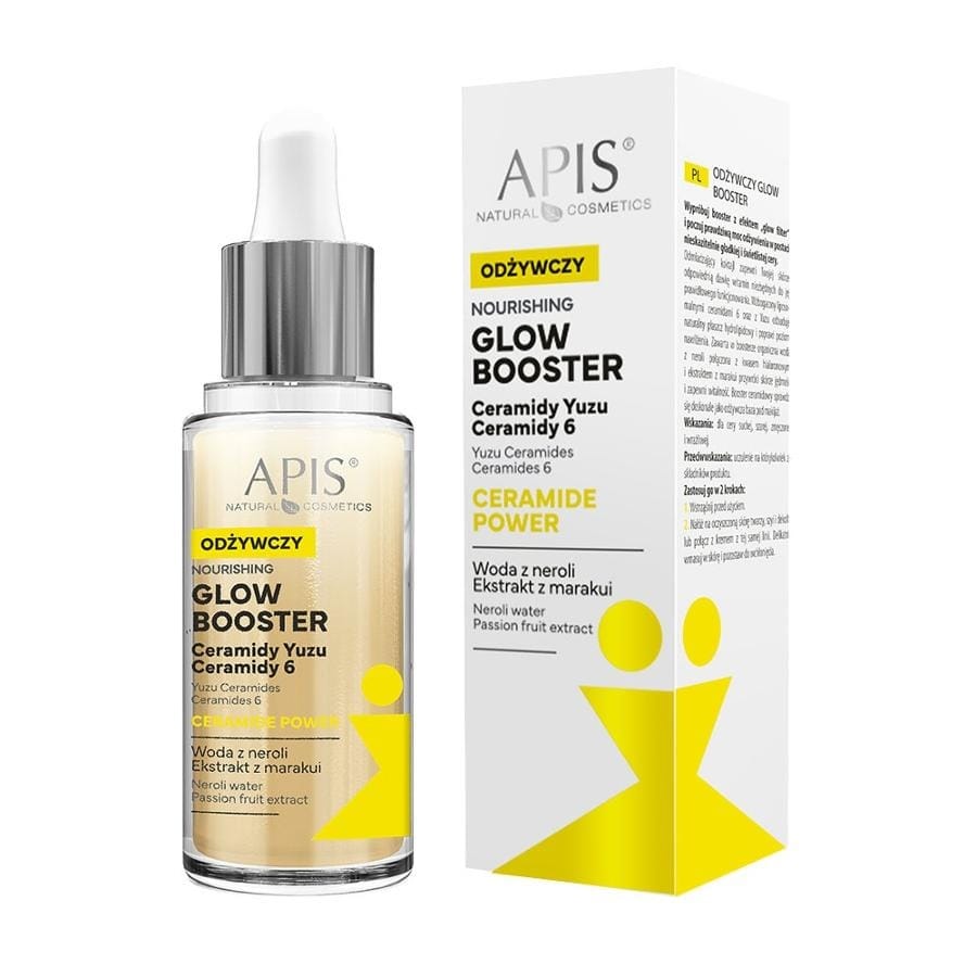 Сыворотка для ухода за кожей Apis ceramide power питательный бустер для сияния, 30 мл