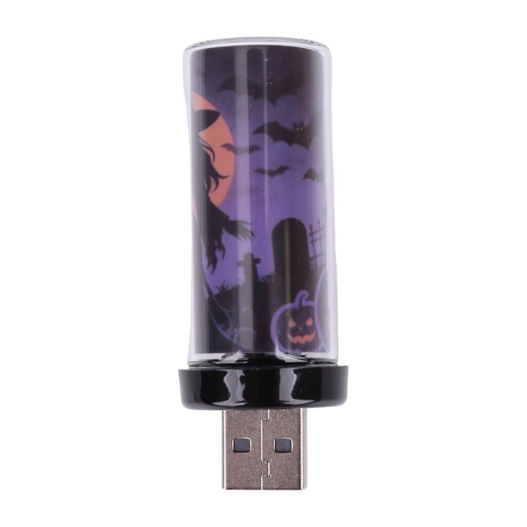 Декоративная USB-подсветка на Хэллоуин для акцентов в области бытовых дисплеев