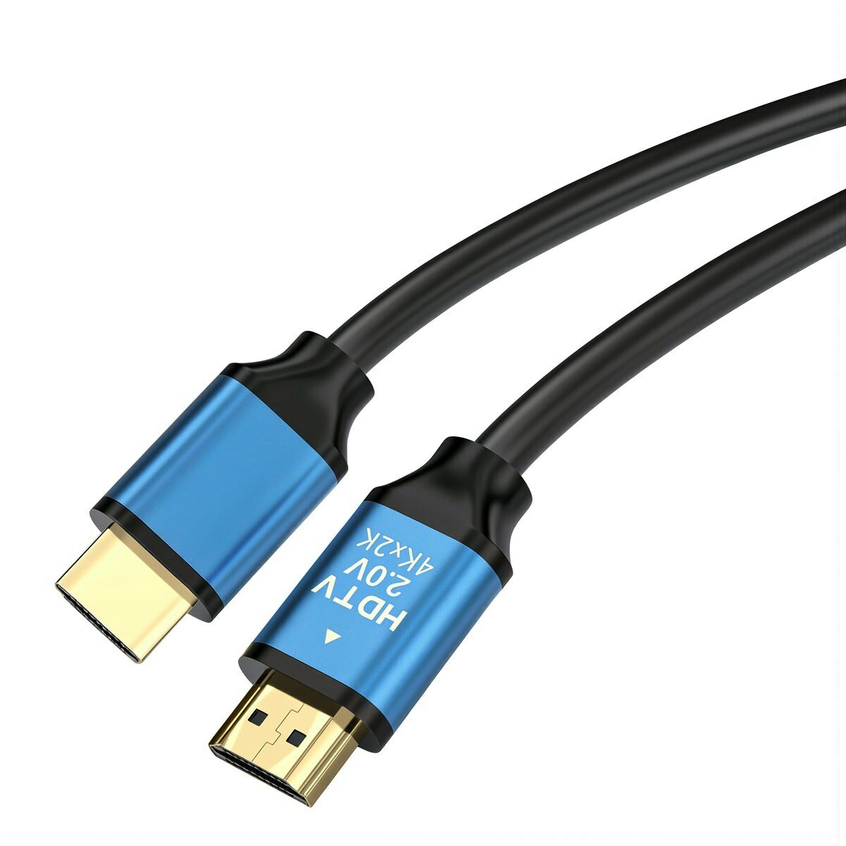 Практичный кабель HDMI 2.0 2 метра для бытового использования с разрешением 4K 60 Гц подходит для телевизора монитора компьютера проектора и любых других совместимых видеоустройств, 3 м