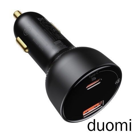 Автомобильное зарядное устройство для телефона в прикуриватель Baseus Superme Digital Display PPS Dual Quick Charger Car Charger, 100W, зарядка с дисплеем