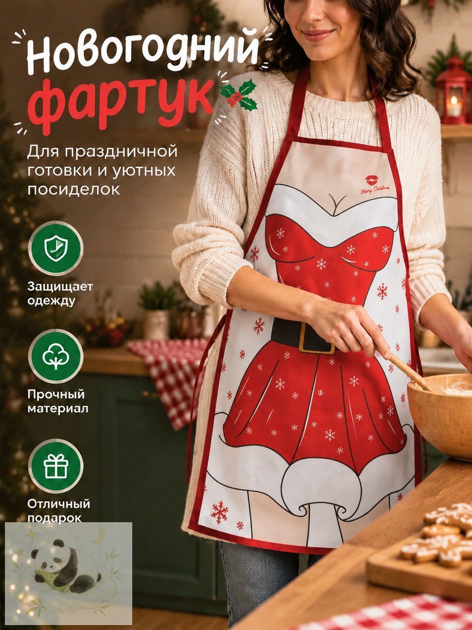 Фартук кухонный , Многоцветный14