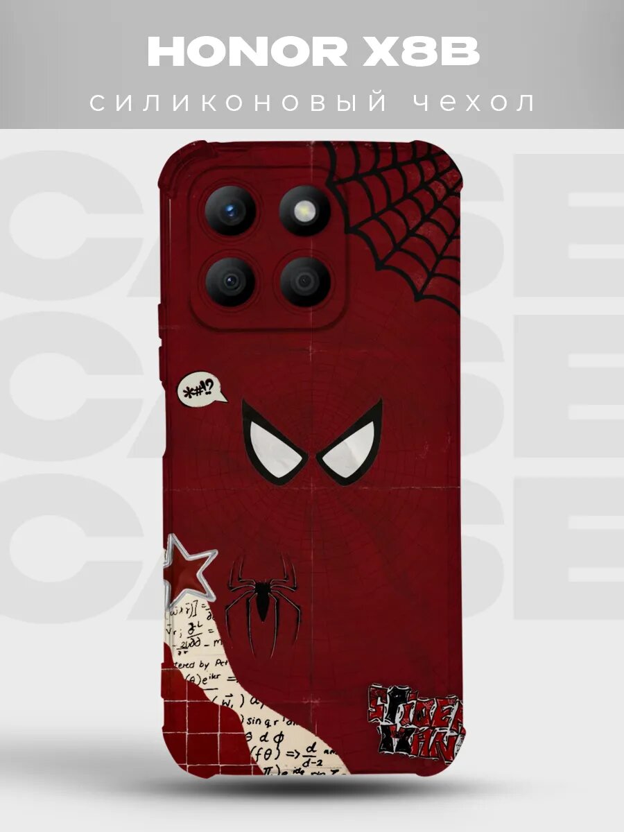 Чехол на Honor X8B Человек-паук комикс spider man марвел