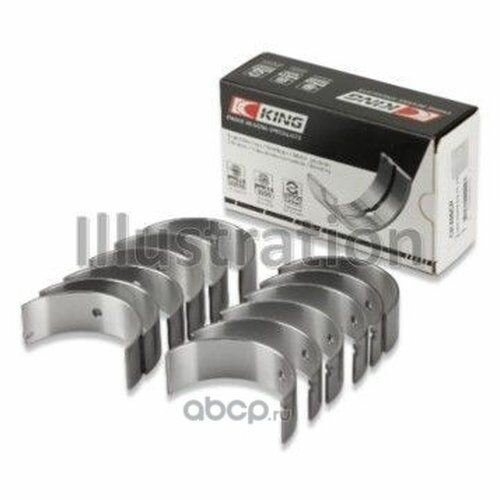 Вкладыши двигателя шатунные BMW E32 2.5-3.5 M30 <92 std (6) King CR6609AMSTD