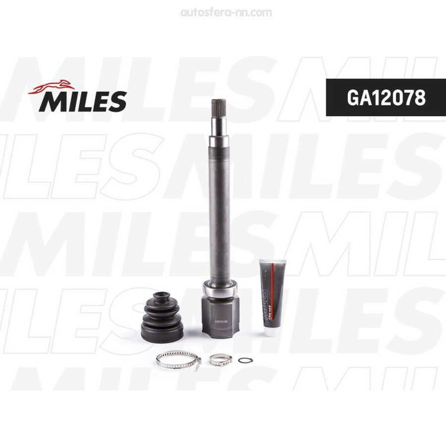 MILES GA12078 ШРУС FORD FOCUS II 08-11/C-MAX 07-10 внутр. прав.