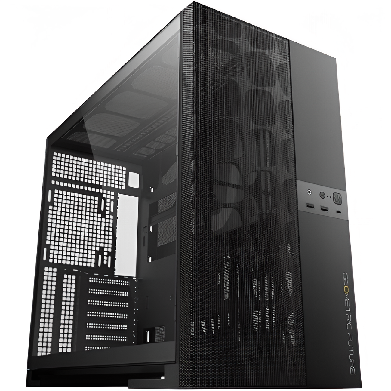 Корпус Midi-Tower Geometric Future Model 5 Vent, E-ATX, черный (1AM5VTBK00100)