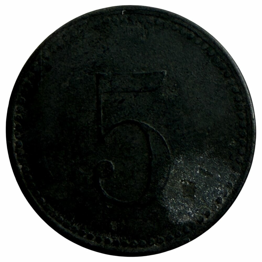 Германия, Германская империя, Херсбрук 5 пфеннигов 1917 г.