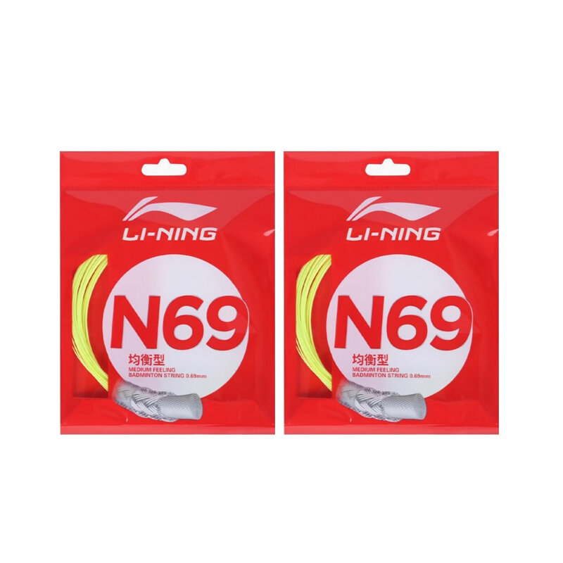 Струны для бадминтона унисекс Li-Ning N69, 2 шт.