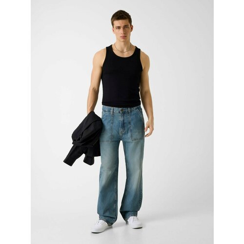 фото Джинсы guess jeans, размер 29 jean, синий