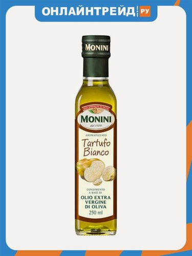 Изображение товара Масло оливковое Monini Extra Virgin Трюфельное, 250 мл.