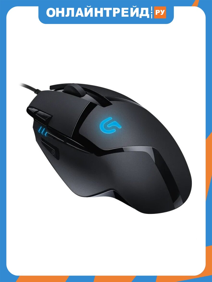 Мышь Logitech Hyperion Fury G402 черный (910-004070)