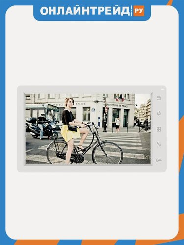 Изображение товара TANTOS Монитор видеодомофона Tantos Amelie (White) M HD SE